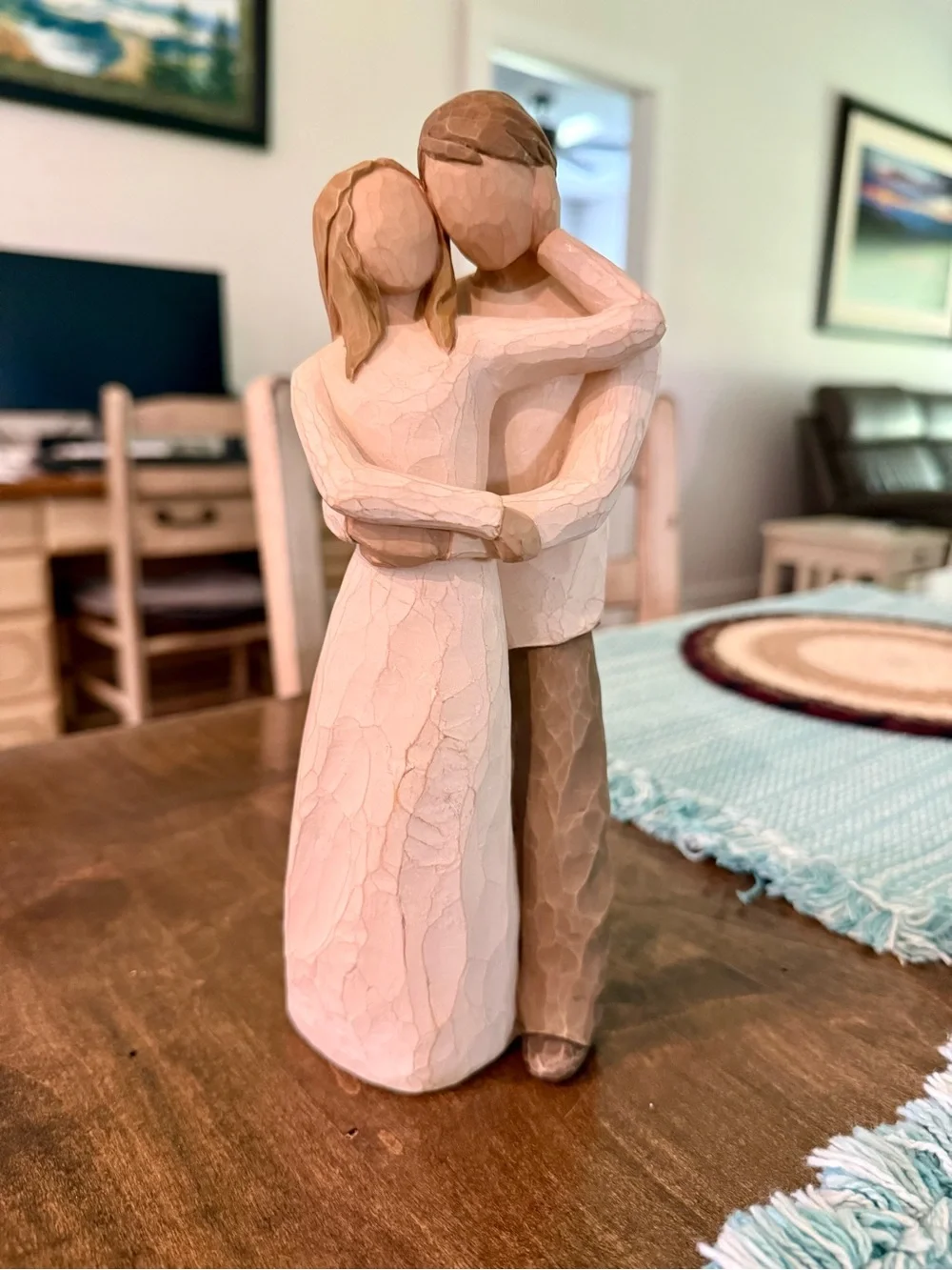 Willow Tree Together Figurine - Beige and Brown Home Art